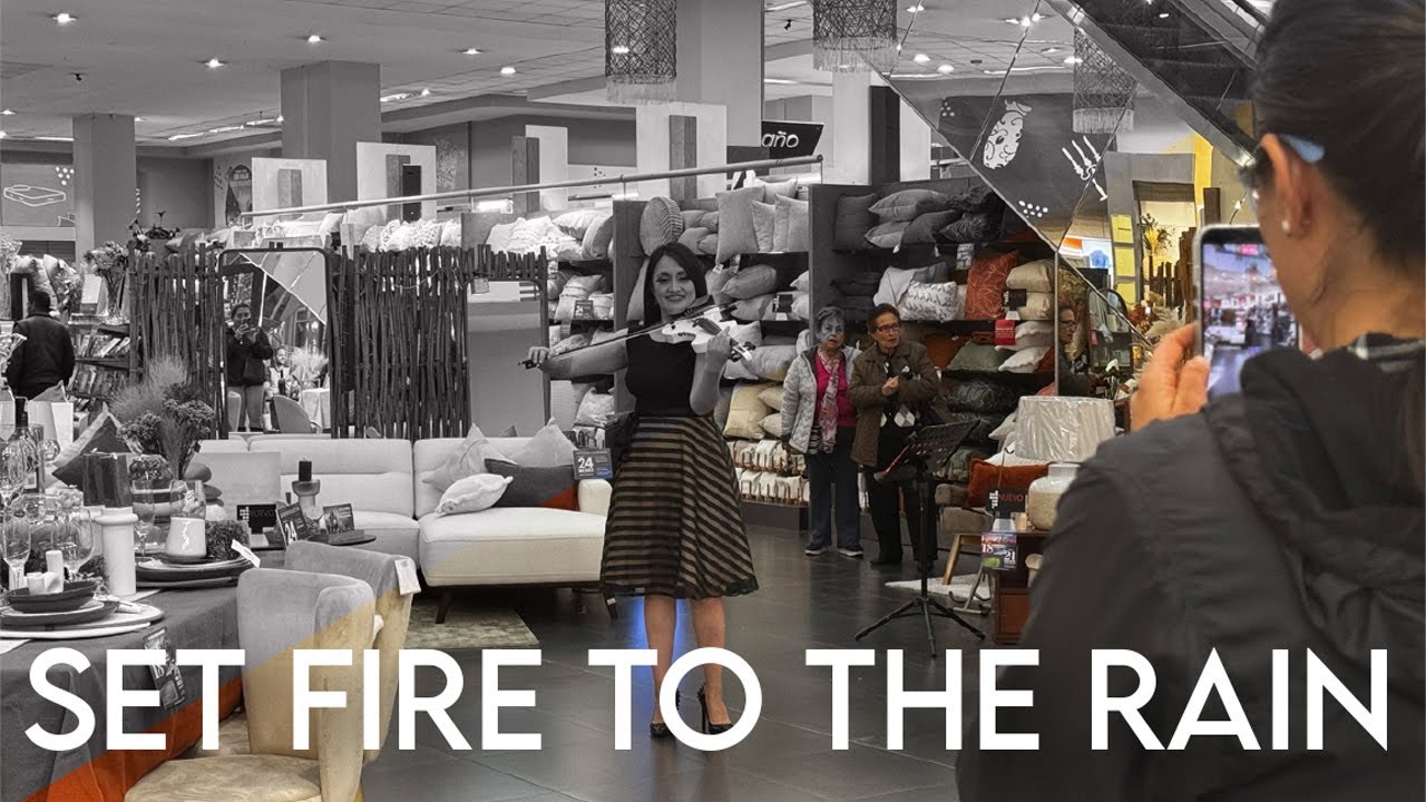 Set Fire to the Rain by Violin Cover by LA VID VIOLIN (Adele)