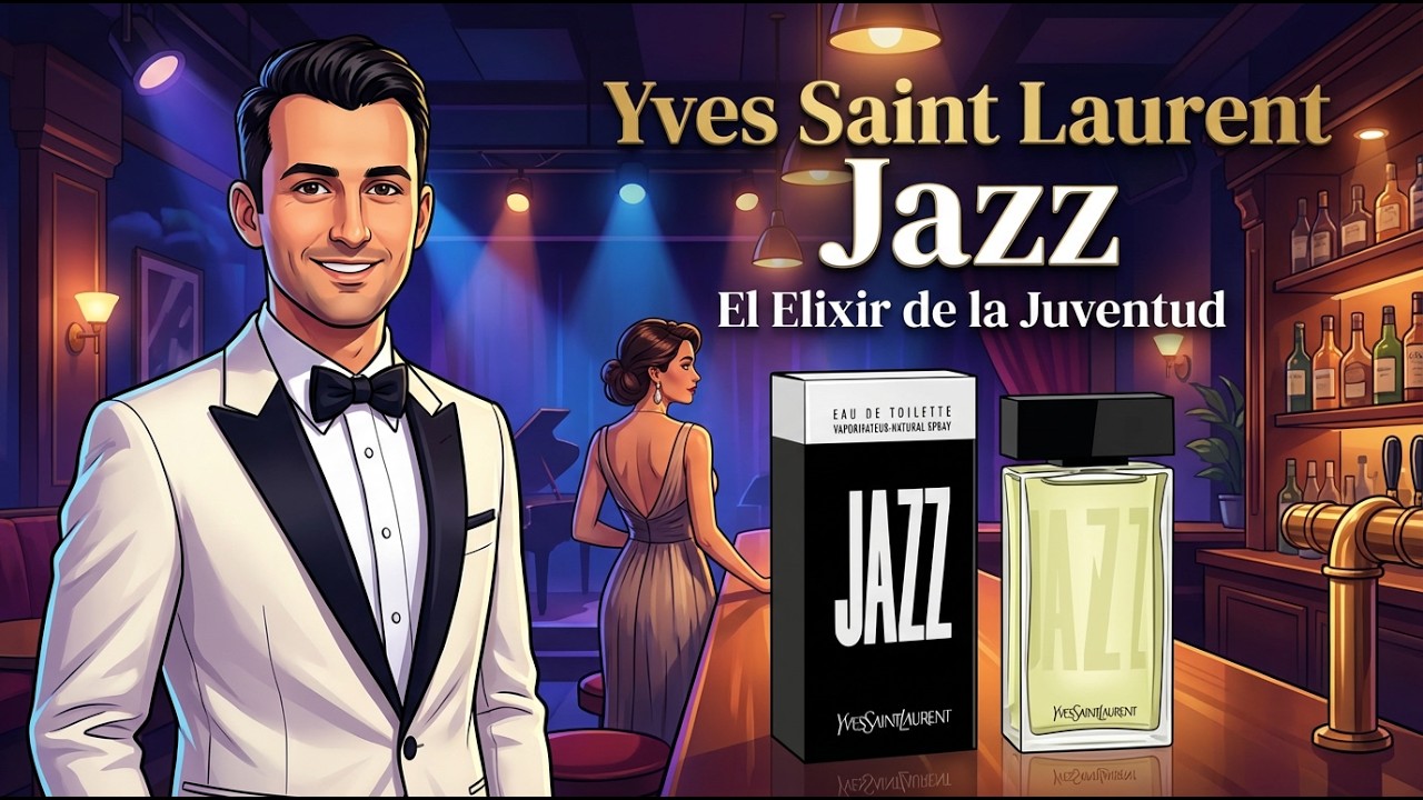Yves Saint Laurent Jazz: elegancia nocturna, masculinidad y juventud eterna
