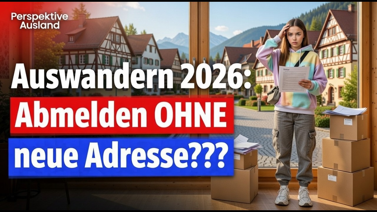 Abmelden aus Deutschland & Auswandern ohne neuen Wohnsitz? (Geht das?)