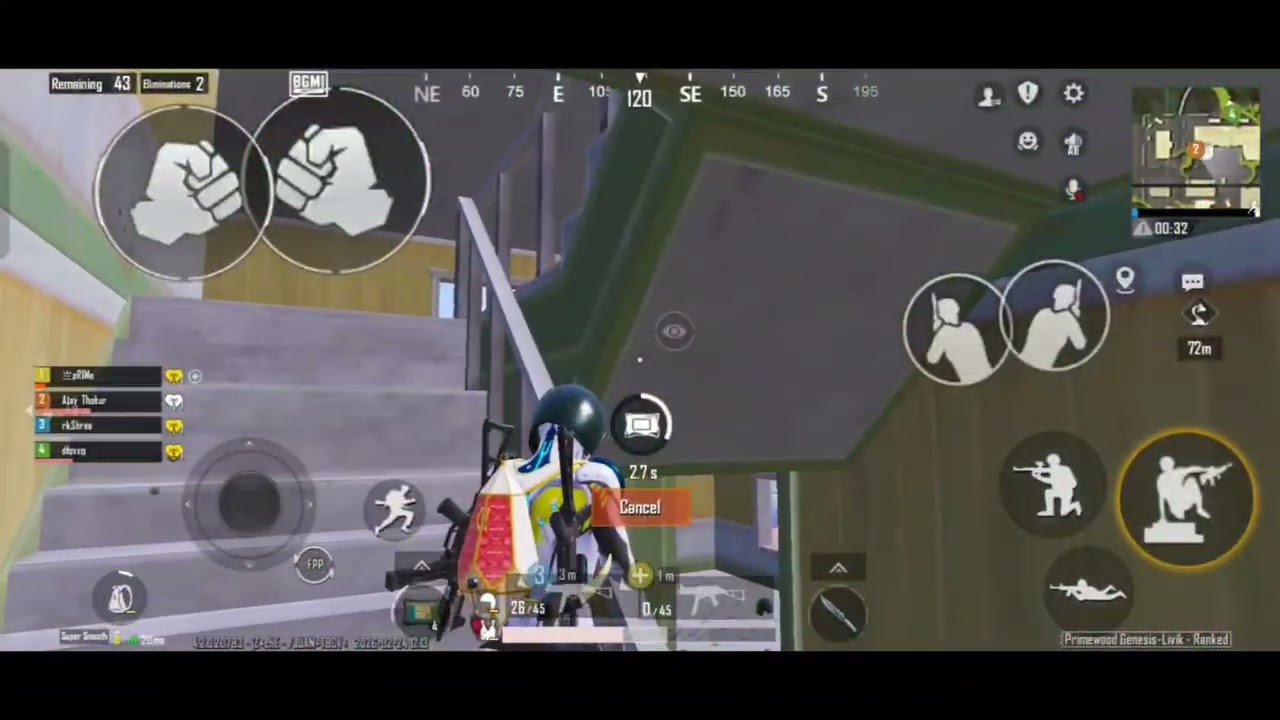 BGMI Last Zone 1v4 😱 Full Squad Wipe | #Shorts