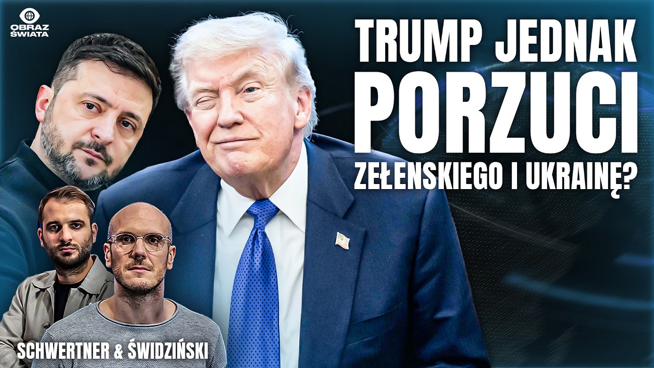 ZEŁENSKI I UKRAINA ZOSTANĄ SAMI? ŚWIDZIŃSKI: O JEDNEJ RZECZY NIKT NIE MÓWI
