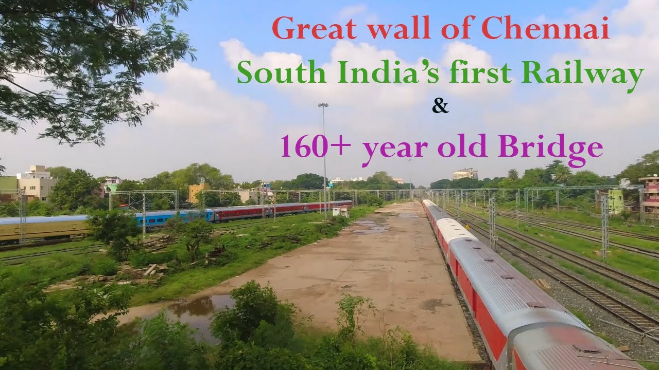 Facts about Royapuram Railway Station and Over Bridge