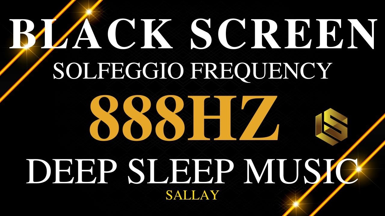 BLACK SCREEN Frequency of Miracles | 888 Hz Attract Infinite Love - Removes All Negative Blockages