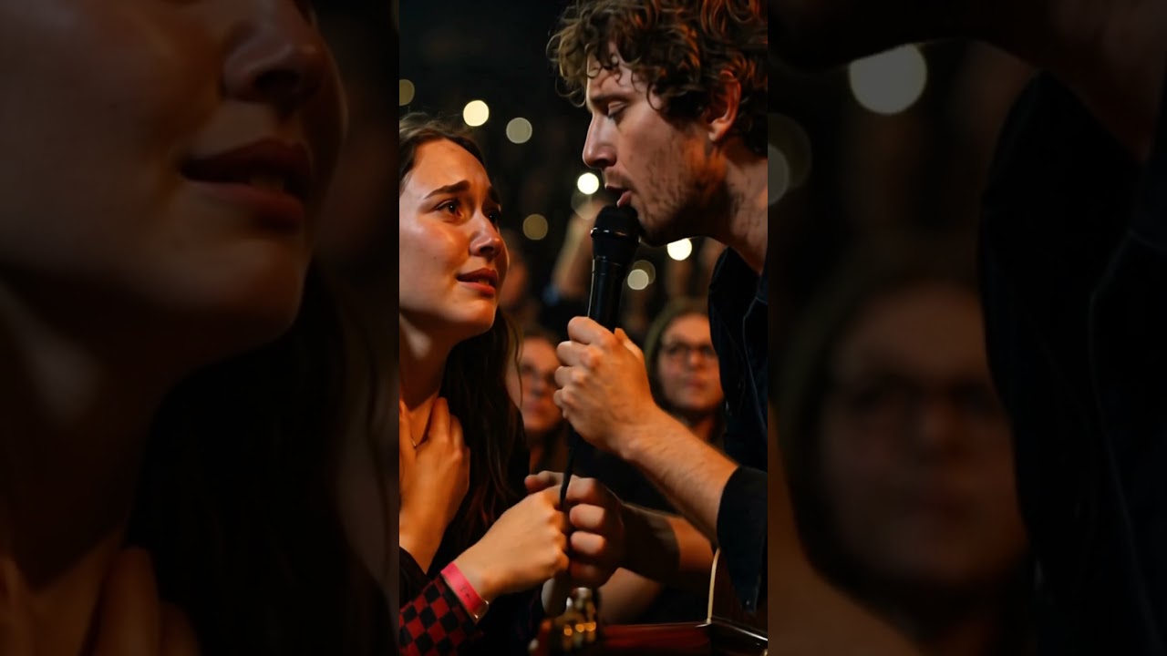 She Reached Out&hellip; and He Sang Just for Her 💔🎤