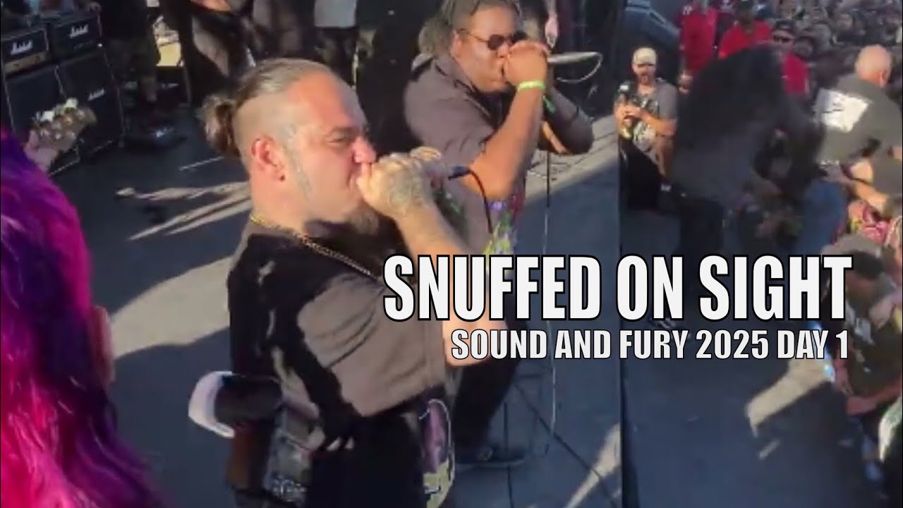Snuffed on Sight Annihilates Sound & Fury 2025 | Bay Area Death Metal Beatdown – Day 1 Full Set