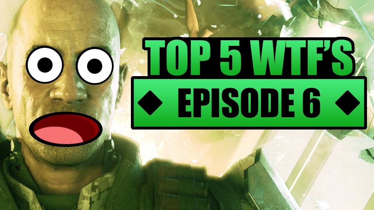 Call of Duty Top 5 WTF Moments & Glitches - Funny Glitch Glitch & Awesome Dart Play