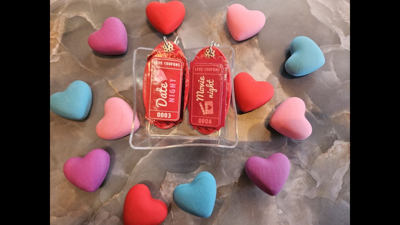 Sweetheart Earrings - Project #1-Happy Valentines Day!