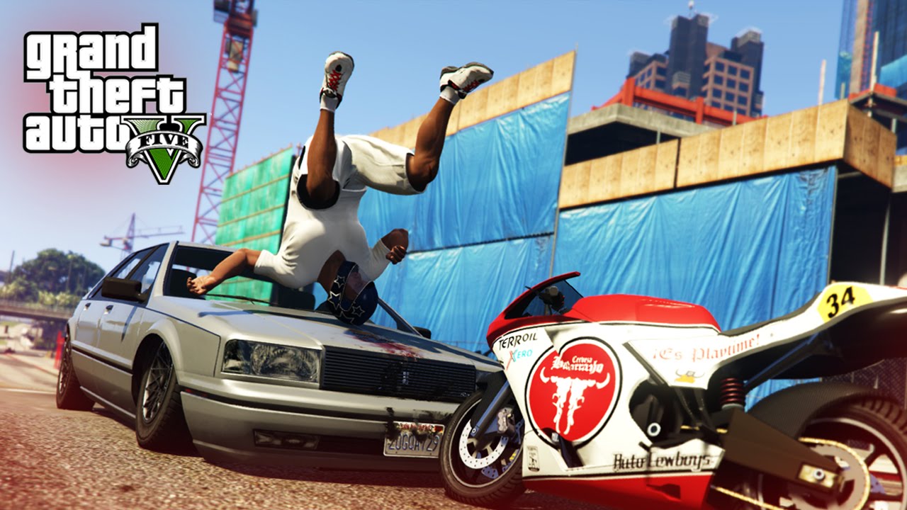 CRAZIEST STUNT FAIL! - (GTA V Stunts & Fails)