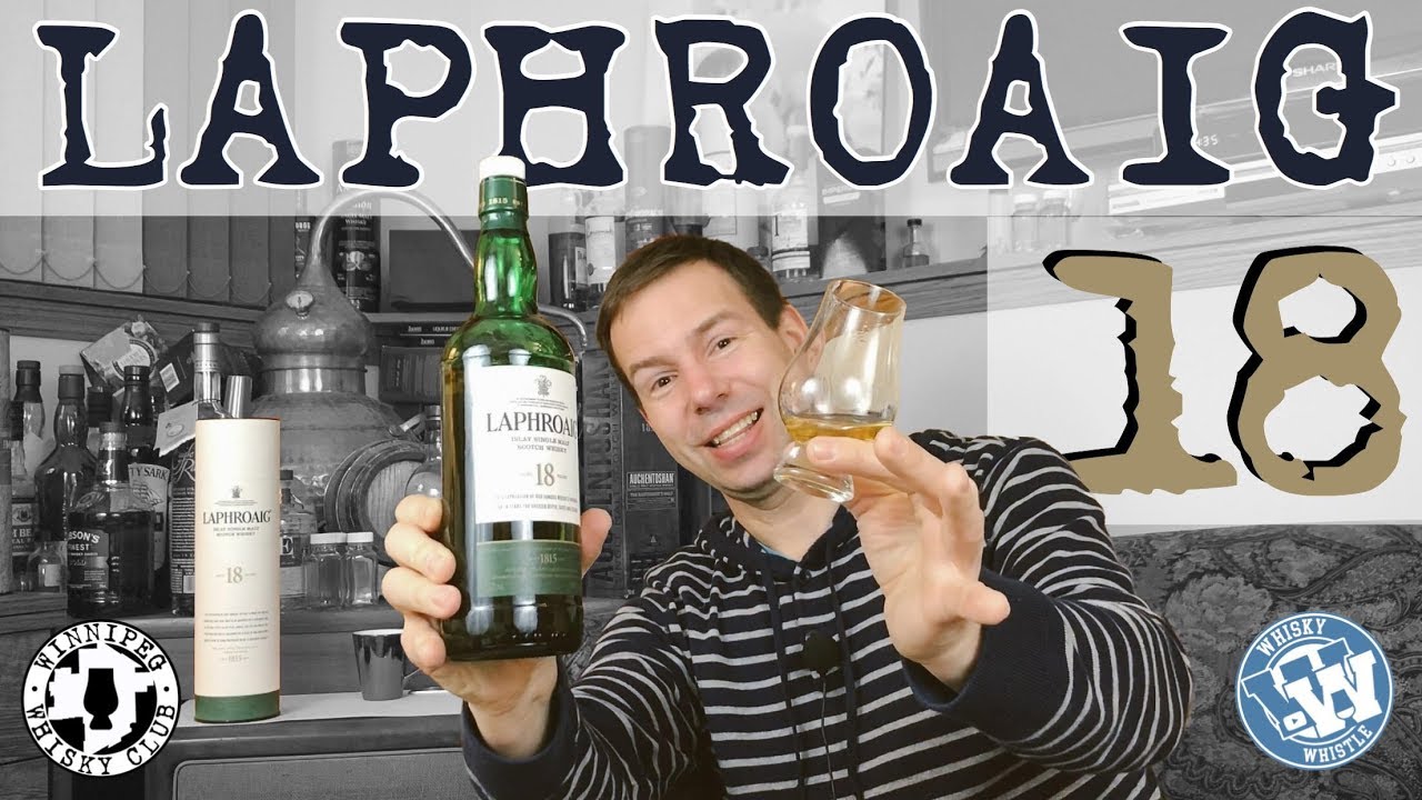 Laphroaig 18 Year Islay Single Malt Whisky Review - WhiskyWhistle 299