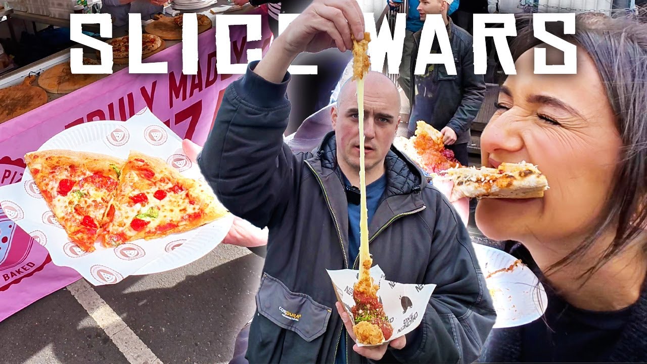 How many different Pizza's can we try at SLICE WARS in Newcastle Upon Tyne