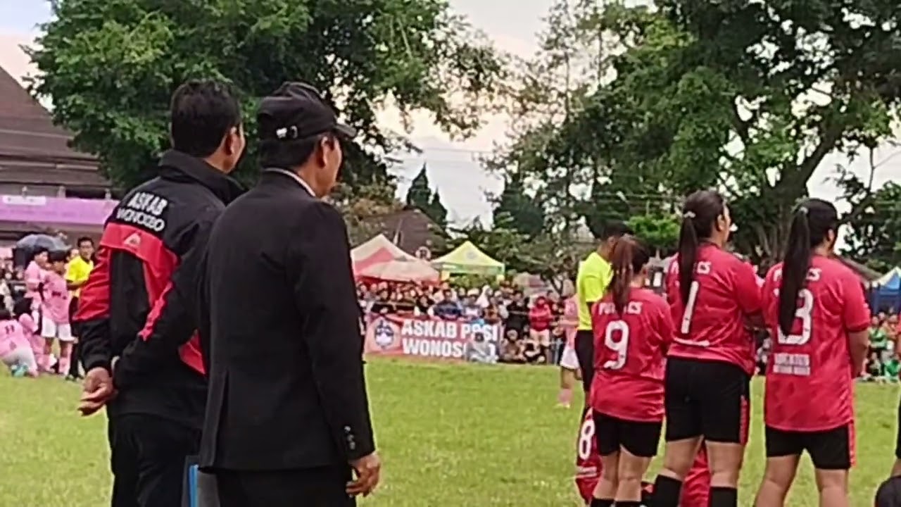 SEPAK BOLA PUTRI HARI JADI WONOSOBO KE 200 JULY 2025, Cuplikan adu pinalti, setelah skor 1 - 1 ⚽⚽⚽
