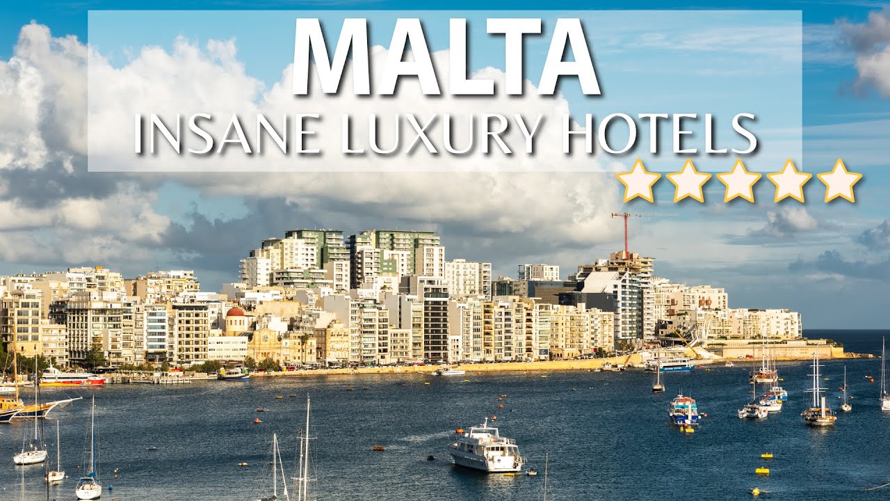 TOP 10 INSANE Luxury Hotels in MALTA 2024