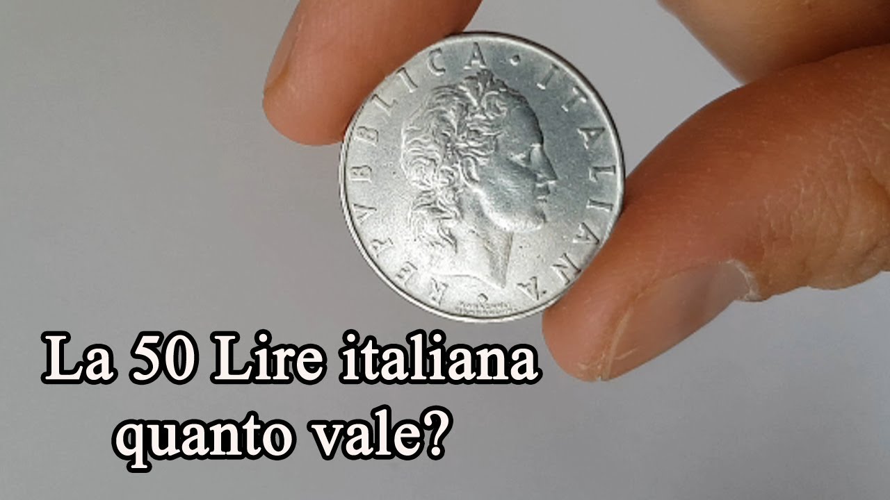 Quanto vale la 50 Lire Italiana del 1956?