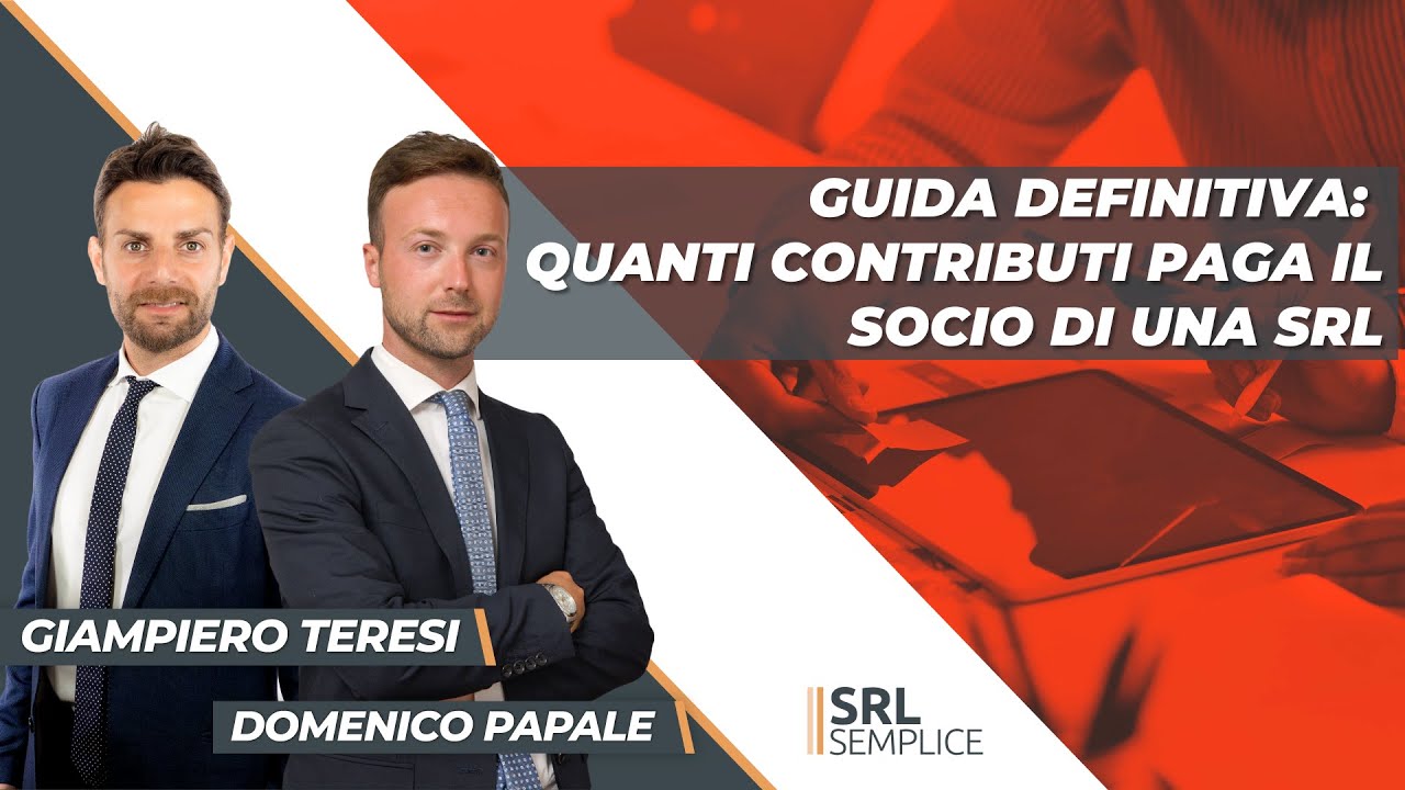 Contributi INPS per il socio di SRL/SRLS