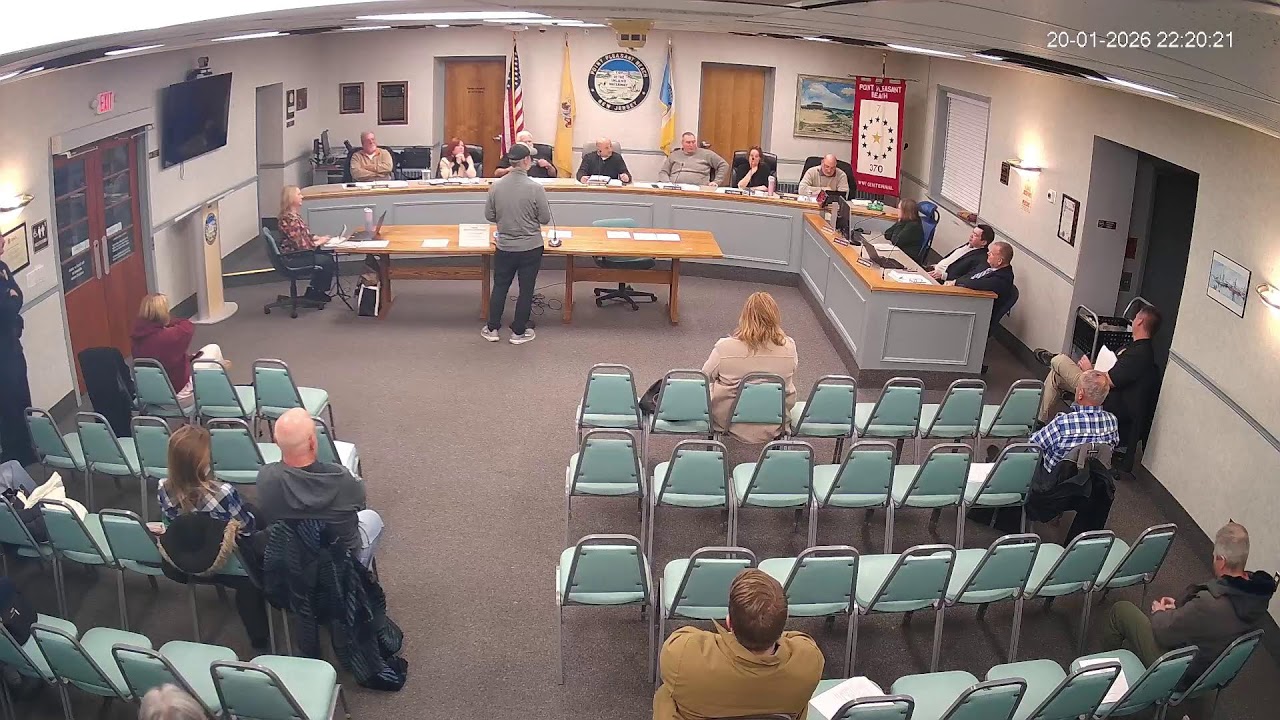 Point Pleasant Beach Council 01/20/26