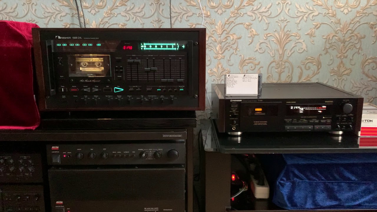 Pioneer T-838 супротив Nakamichi 1000ZXL.