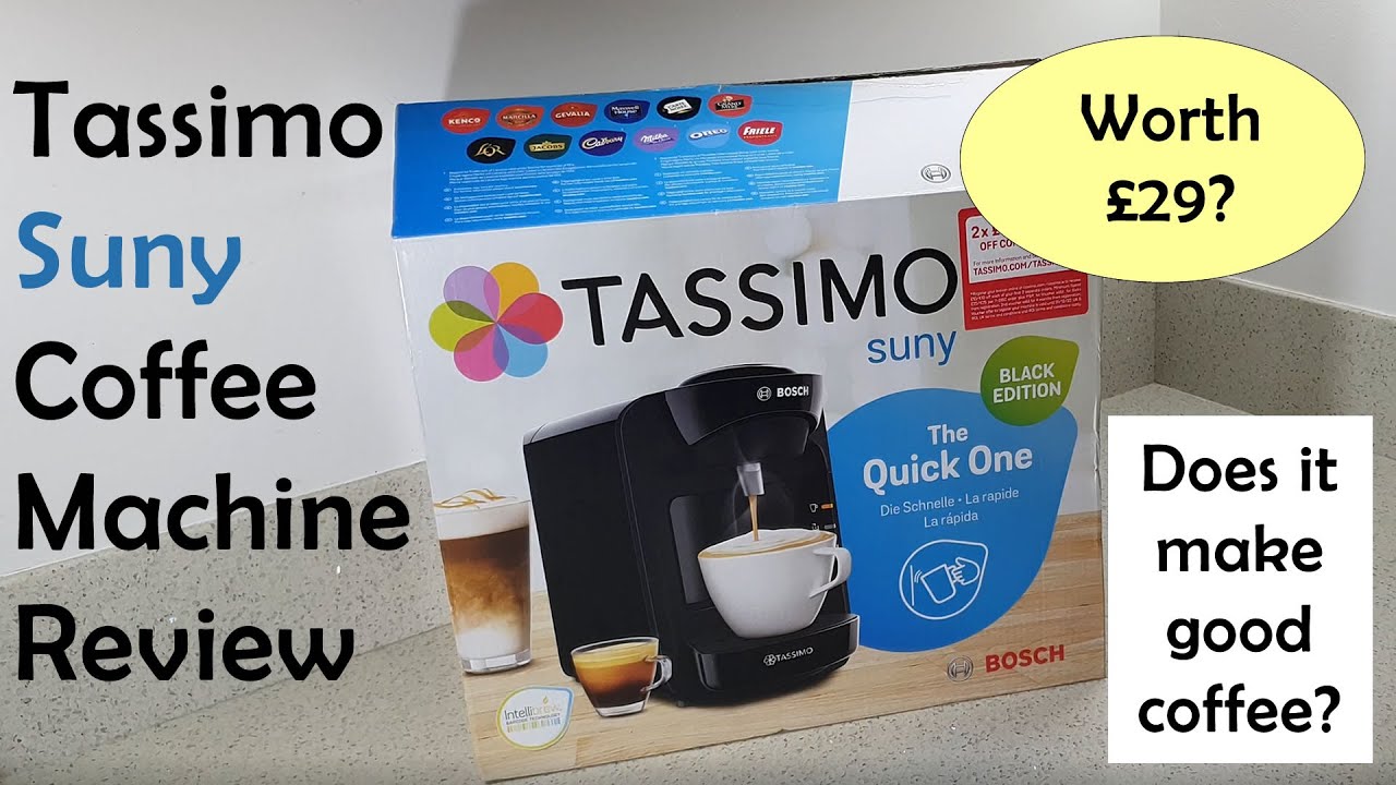 Обзор кофемашины Tassimo Suny Black