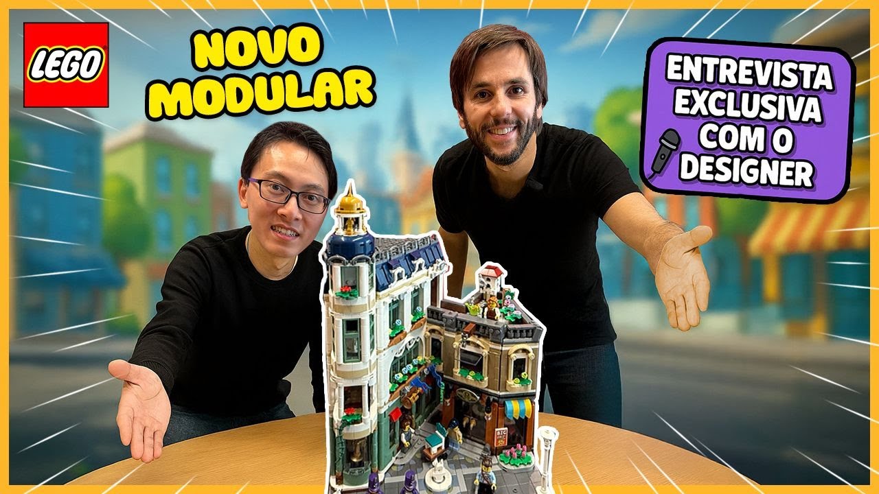 LEGO Modular 2026, Shopping Street 11371 (Entrevista Completa!)