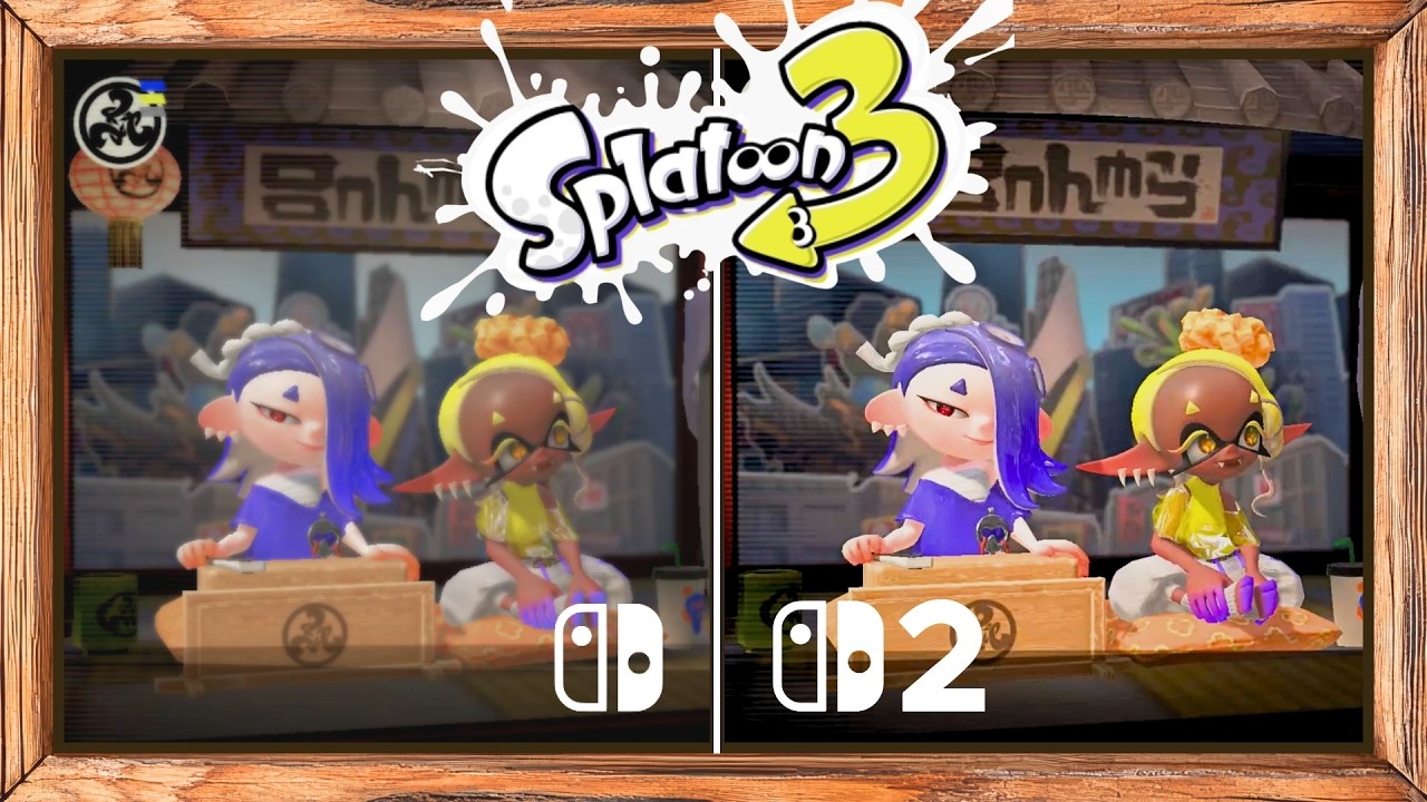 SPLATOON 3 💥 Switch OLED VS Switch 2 I Grafik und Performance Vergleich 👀