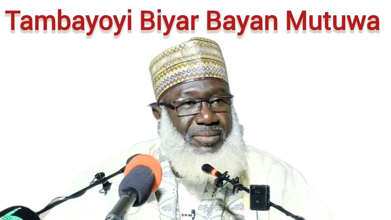 Tambayoyi 5 Bayan Mutuwa