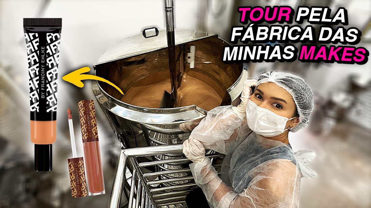 TOUR PELA FABRICA DAS MINHAS MAKES!! *mostrei tudo*