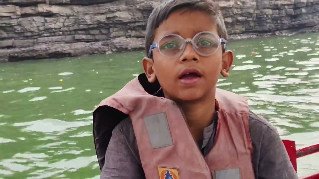Boating at Om Karaswar 