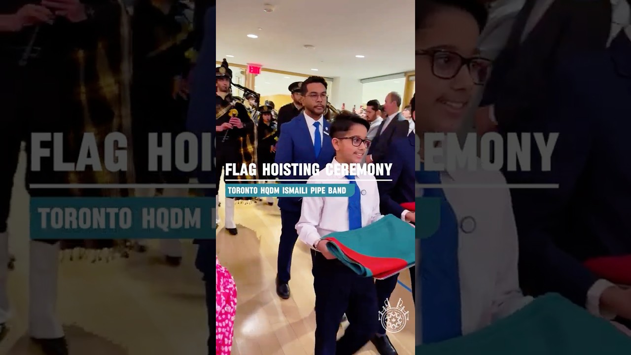Imamat Day Flag Hoisting Ceremonies | Toronro HQDM