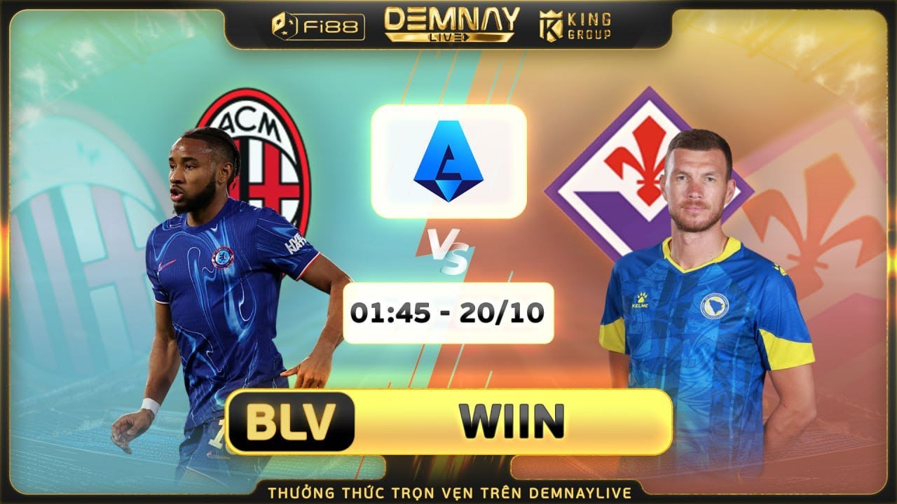 🛑 Trực tiếp Bóng Đá Milan vs Fiorentina giải đấu Italy Serie A