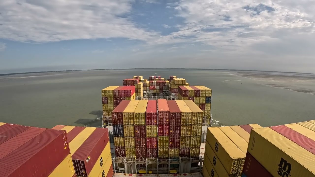 Sttenbank Pilot station to Antwerp MPET river terminal