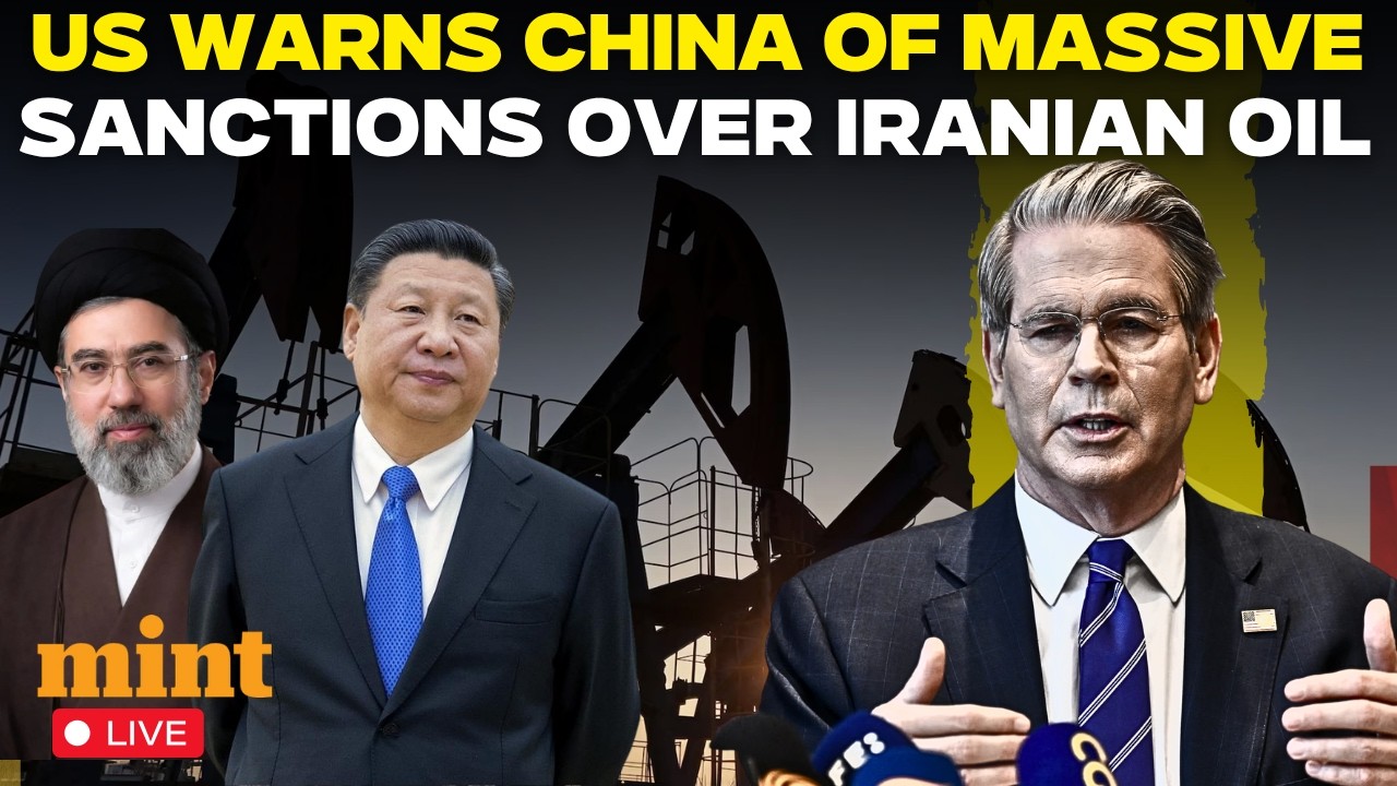 Live News | US warns of sanctions on Iran oil buyers as blockade tightens | Trump | Iran War