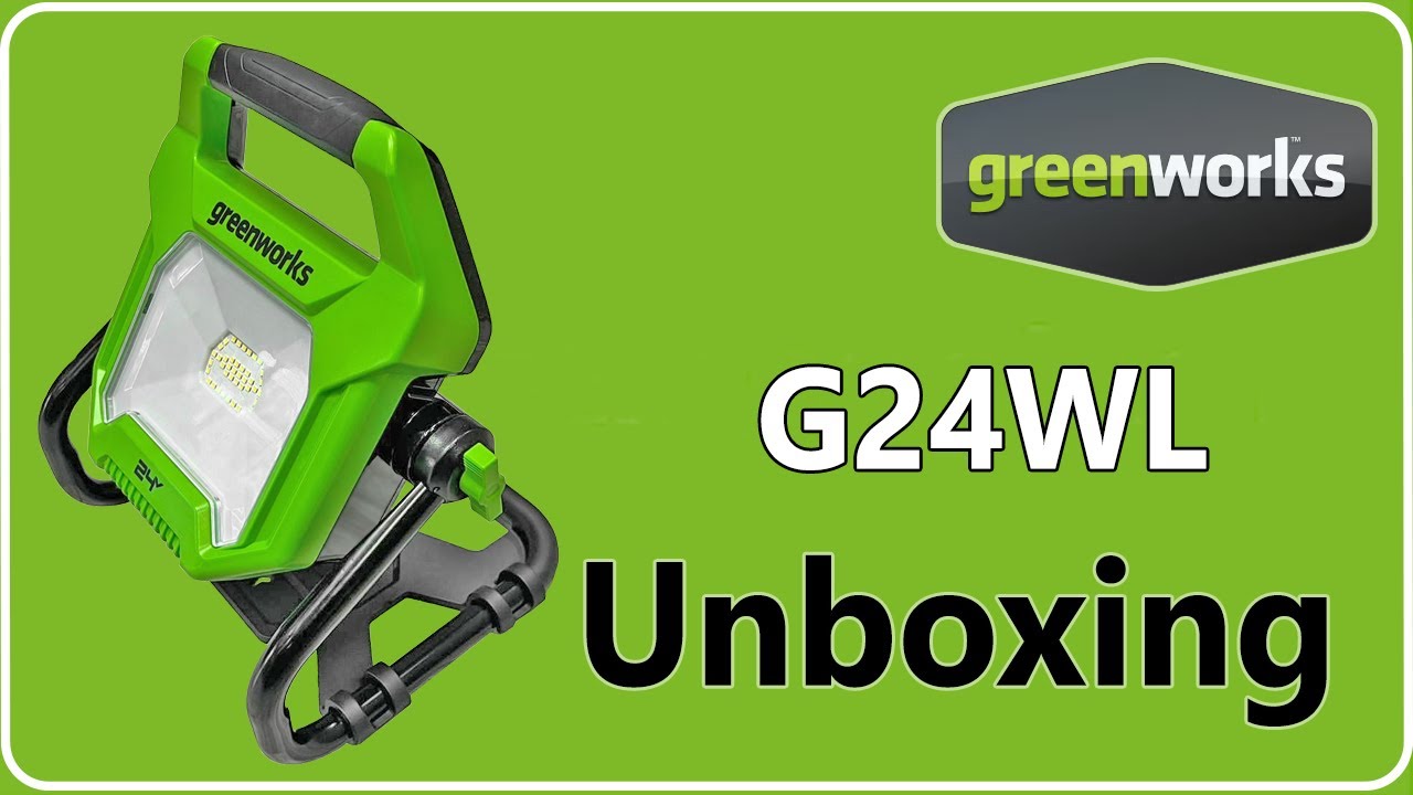 Greenwoks G24WL Unboxing