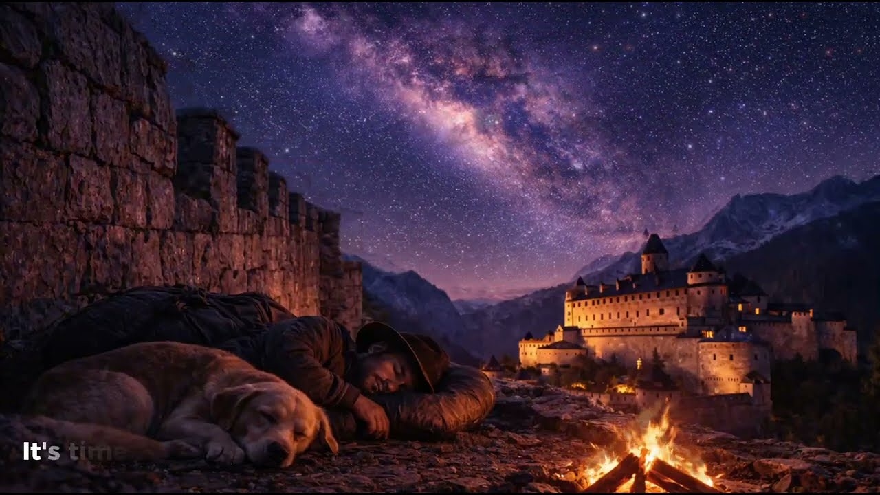 Sleeping Under the Stars at Burg Mauterndorf 🌌 Night Lo-Fi for Deep Sleep & Calm