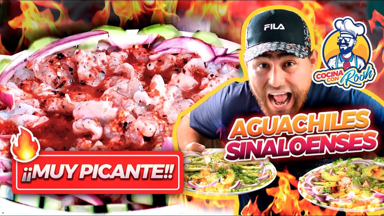 C&oacute;mo hacer un AGUACHILE DE CAMAR&Oacute;N LEVANTA MU3RT0S 🔥 | Cocina con ROSH