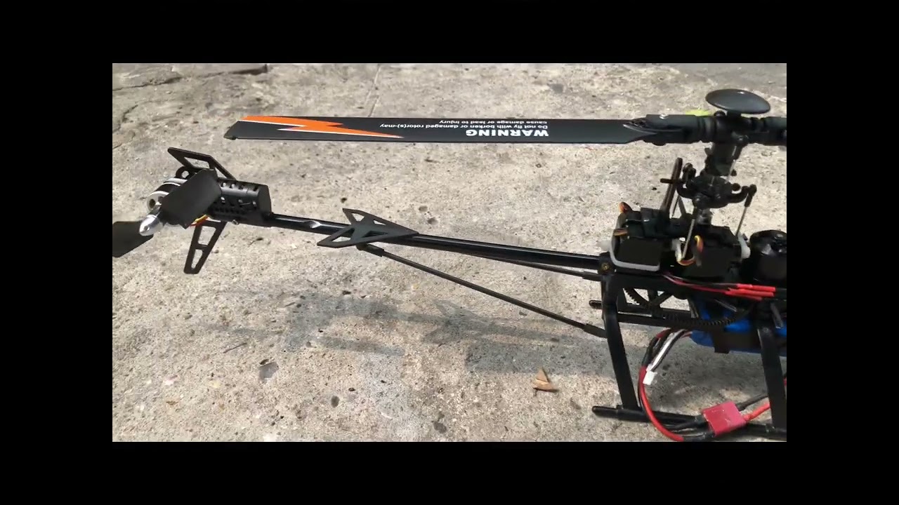WLtoys V950 Helicopter RC / How to upgrade a detailed brushless tail motor