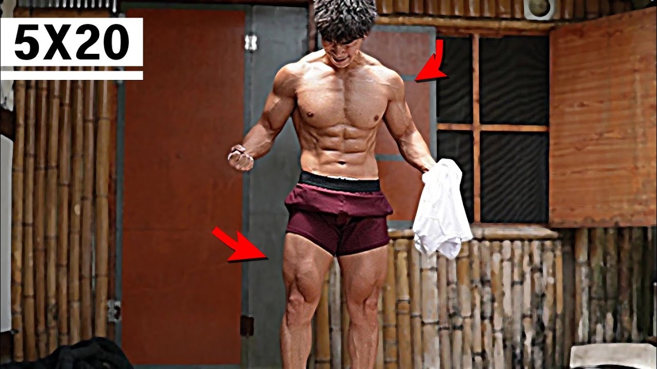 턱걸이로 상체/하체 빠르게 근육량 늘리는 맨몸운동 루틴