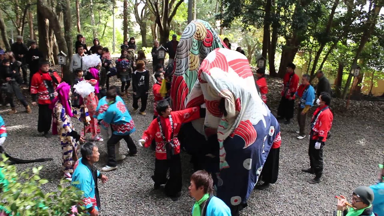 伊作田稲荷祭典　道中2