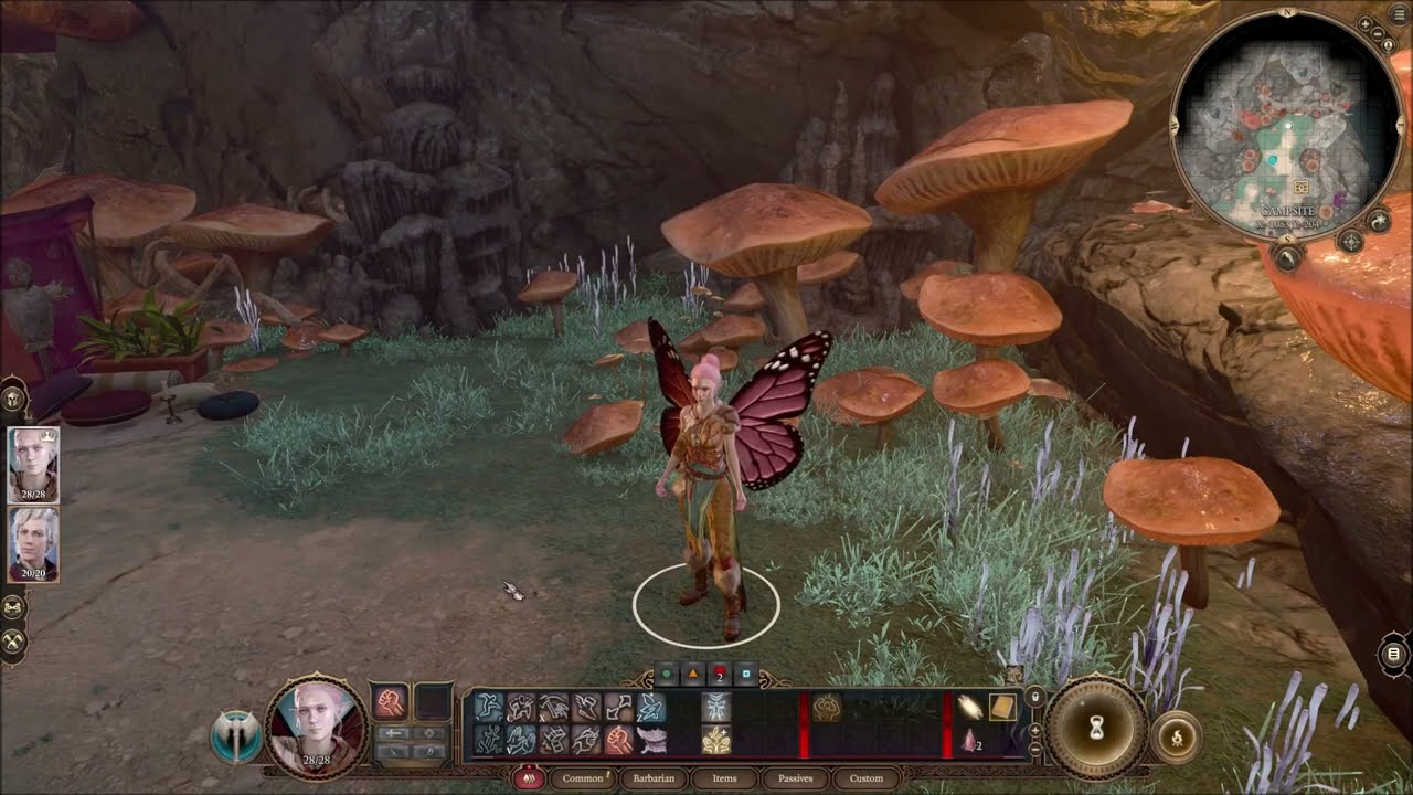 BG3 - Fairy Race Mod by labotor - Abilities showcase