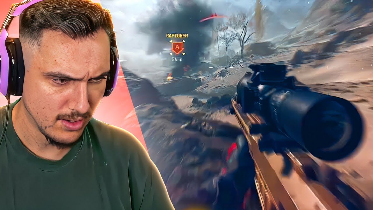 Gros gameplay avec le PSR, le sniper rare de BF6