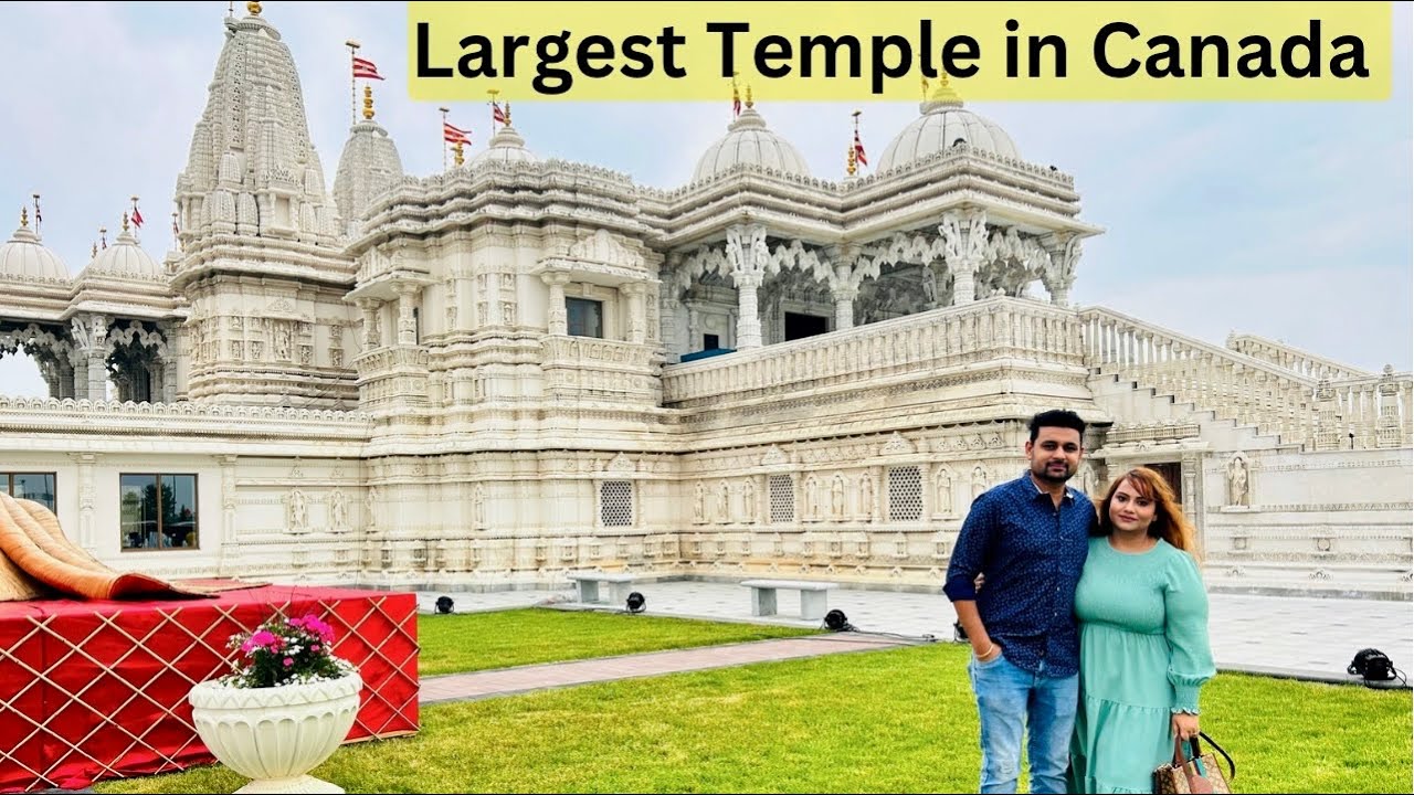 Largest Temple in Canada 🙏 | BAPS Shri Swaminarayan Mandir Toronto | Must Visit
