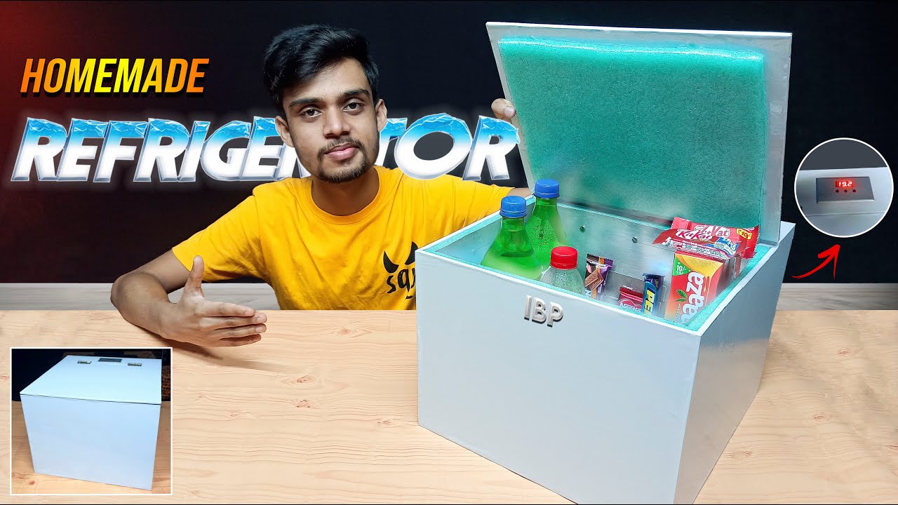 How to make mini refrigerator at home | DIY mini refrigerator