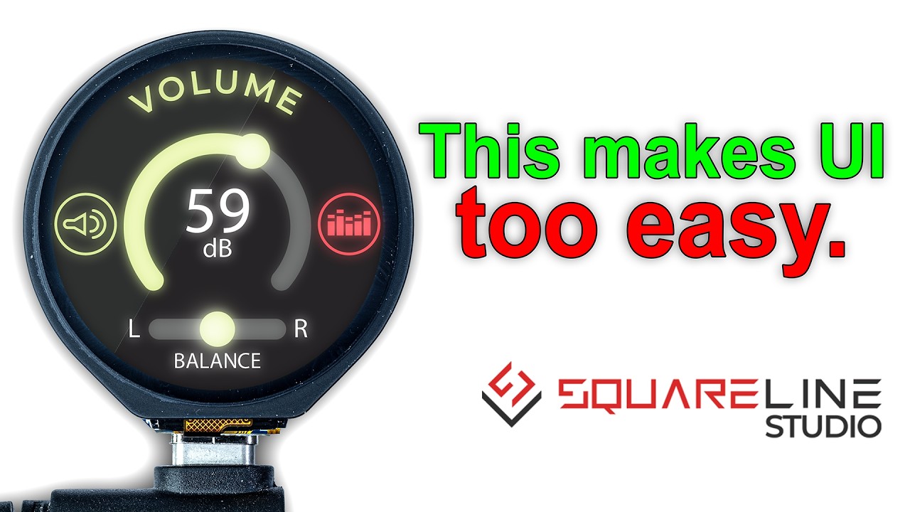 Ваш первый ПОТРЯСАЮЩИЙ пользовательский интерфейс с ESP32S3 и Squareline Studio