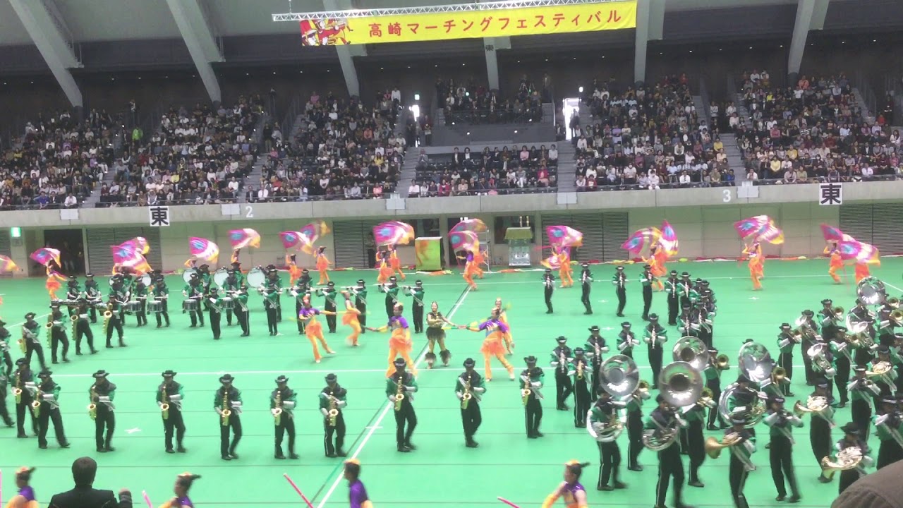高崎マーチングフェスティバル  第29回 東京農業大学第二高等学校 Tha best Marching band フロアドリル