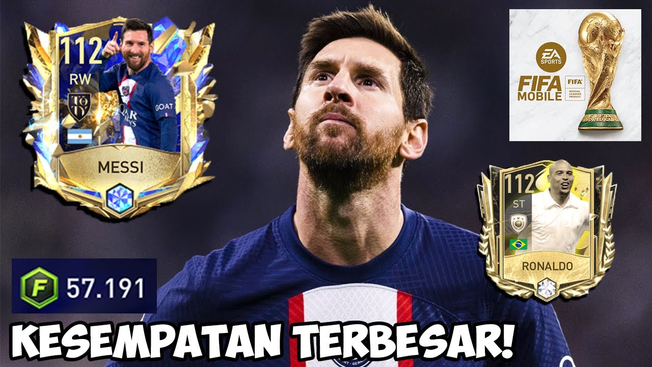 4 JUTA ALL IN SEMESTA KESEMPATAN TERBESAR MENDAPATKAN PEMAIN 112! Piala Dunia FIFA 22 Mobile