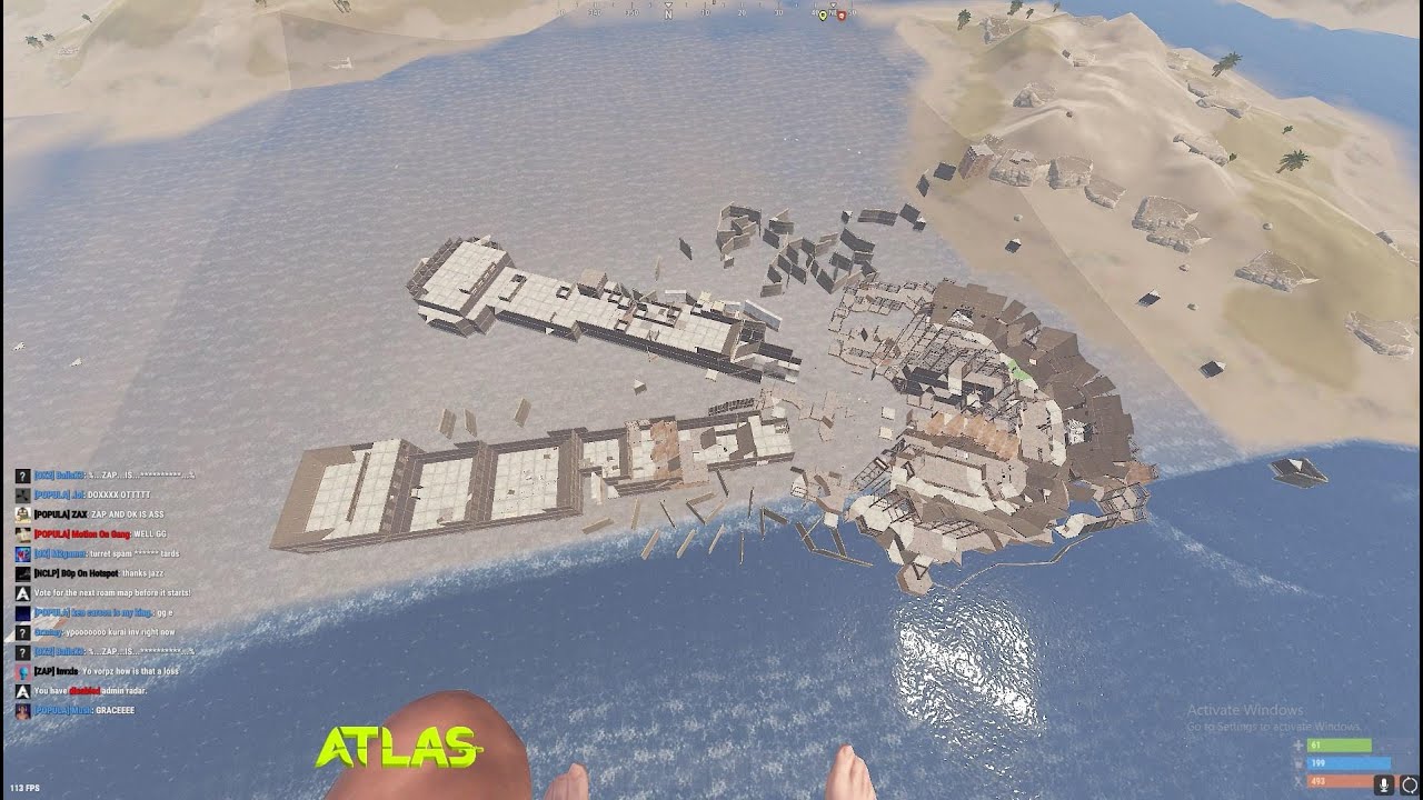 Lone's wipe progression on atlas 5x!