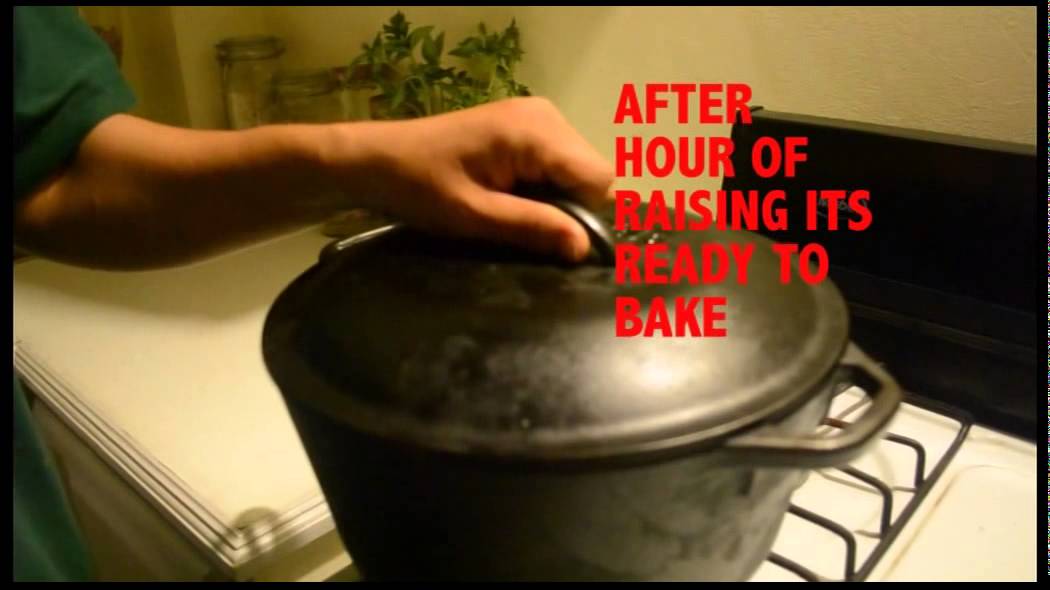 COOL WAY TO COOK DUTCH OVEN BREAD ON A STOVE TOP WITHOUT BURNING THE BOTTOM