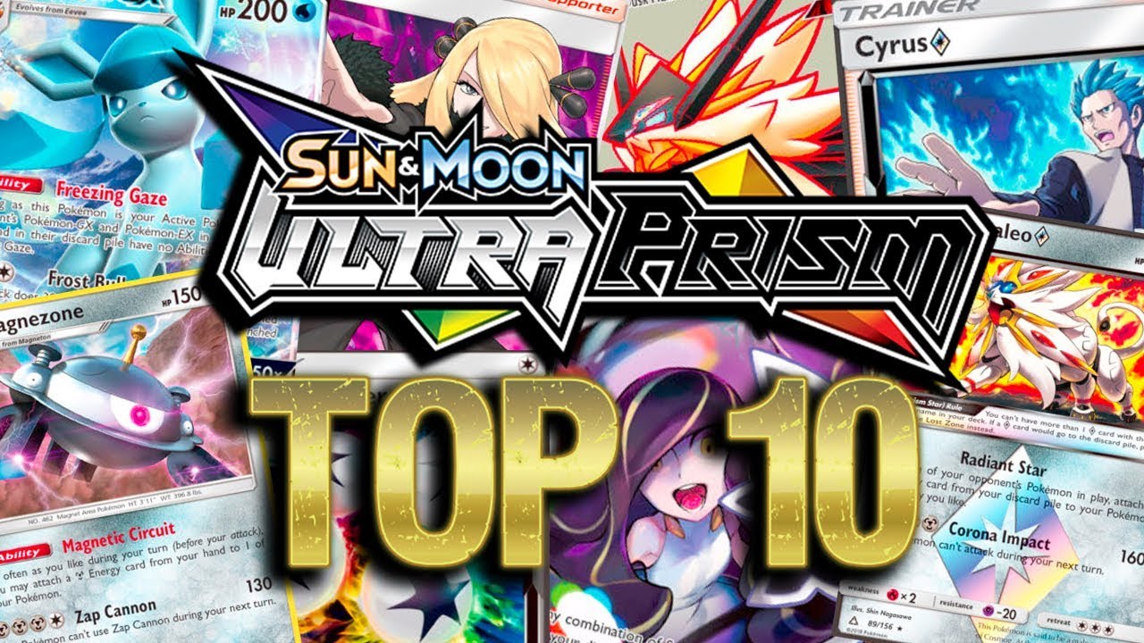 TOP 10 Ultra Prism Pokemon Cards