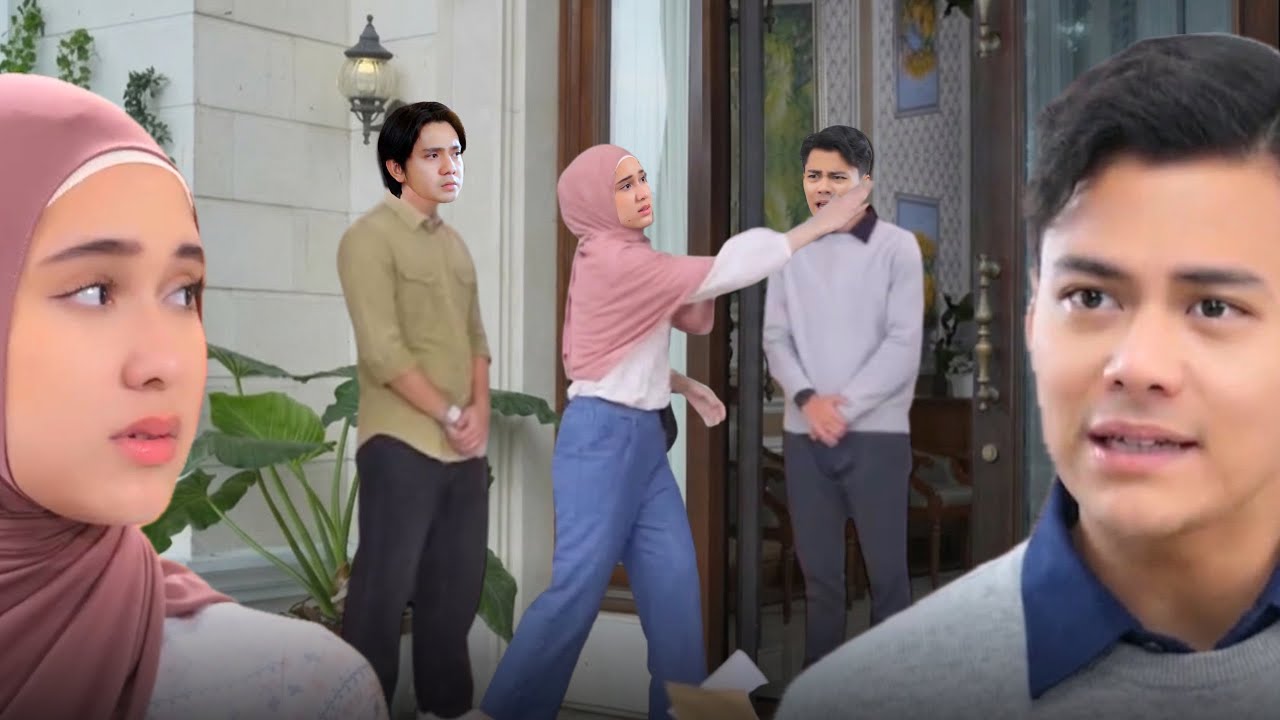 KHANZA SADAR DAN TAMPAR EMRAN KARENA EMRAN TERBUKTI BUKAN SUAMI SAH - ISTIQOMAH CINTA HARI INI EP 33