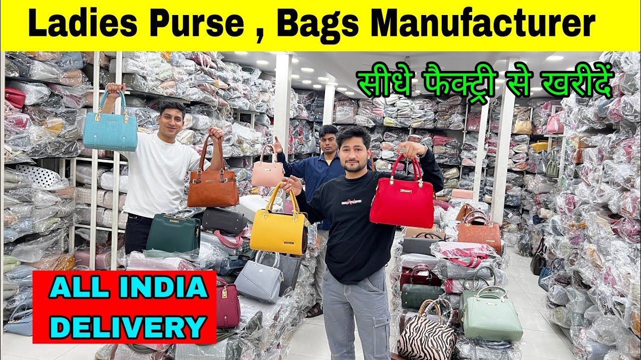 Ladies purse manufacturers in Delhi | Ladies Purse and Bags Wholesale Market,Wallets
