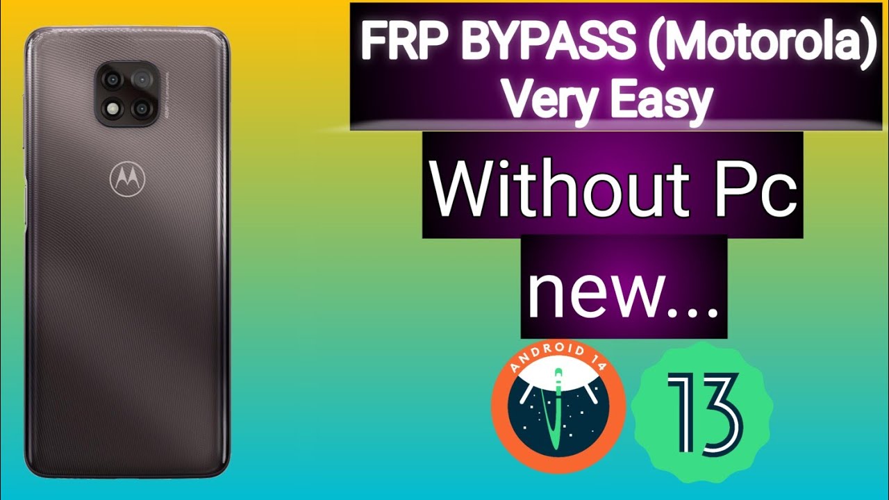 FRP Moto G Power | FRP Bypass all Motorola Very Easy| Without PC