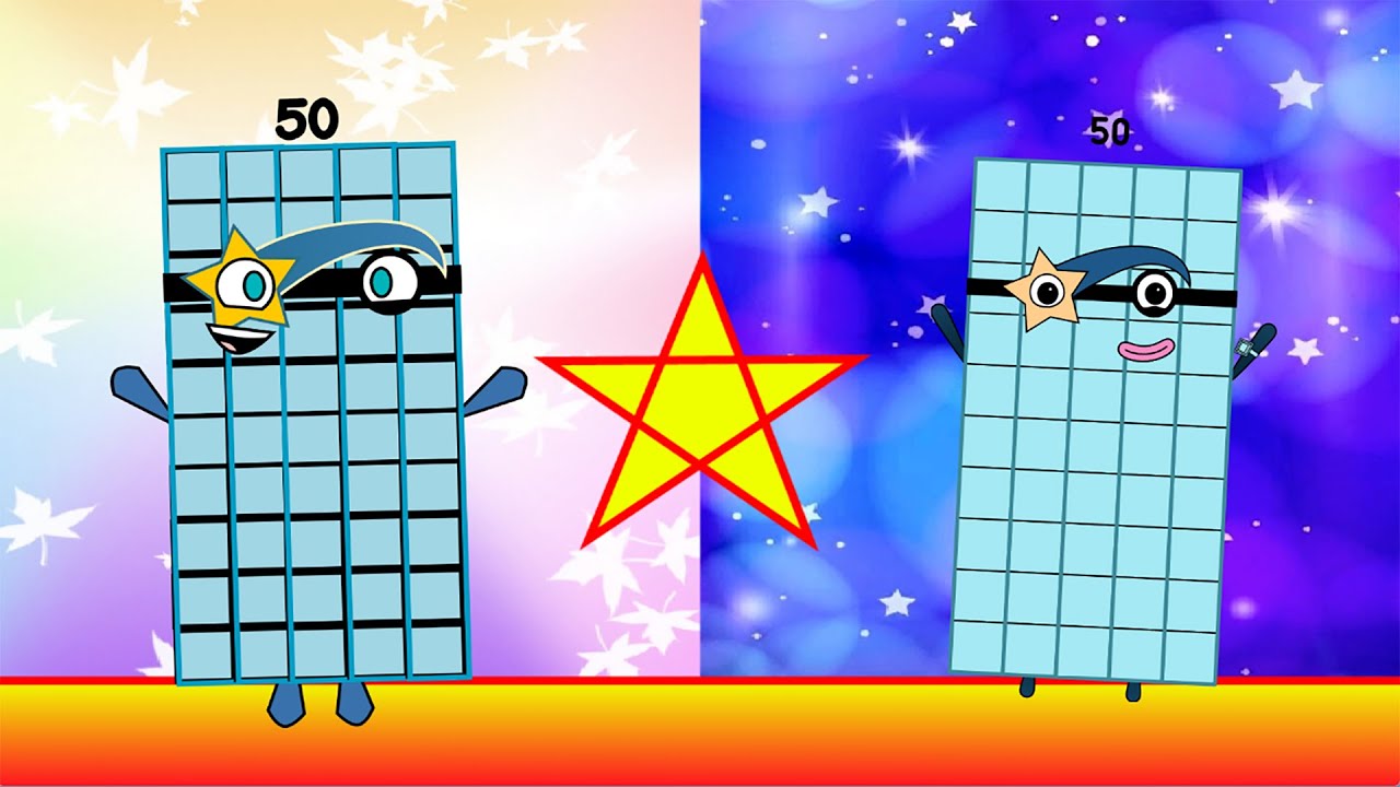 UncannyBlock Band Giga Different (1-50) OLD VS NEW (my design) | Infinity Cool Sounds!